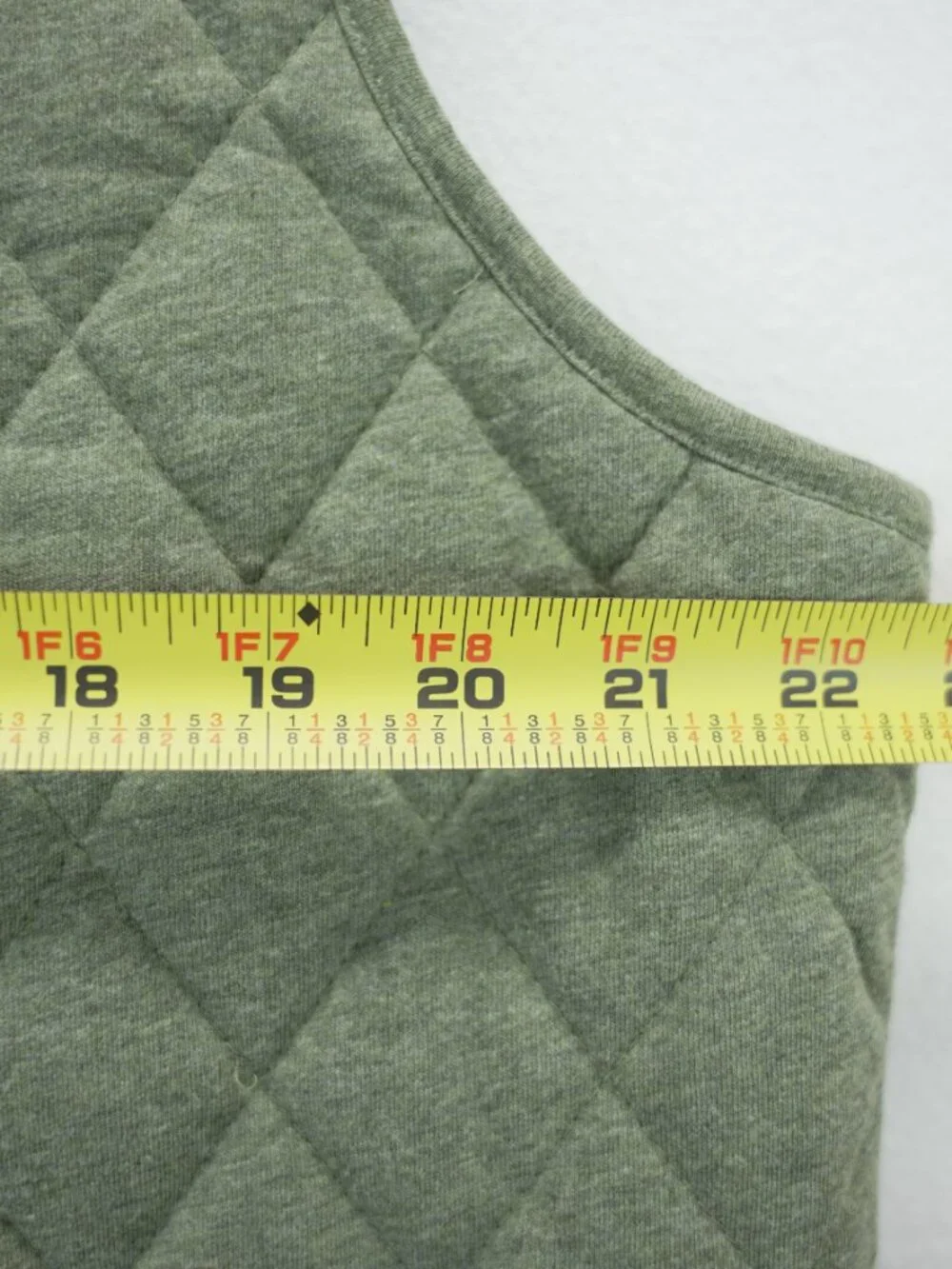 Southern Marsh Vest Mens L Olive Green Quilted‎ Outdoor Pockets Casual Preppy - Picture 6 of 10